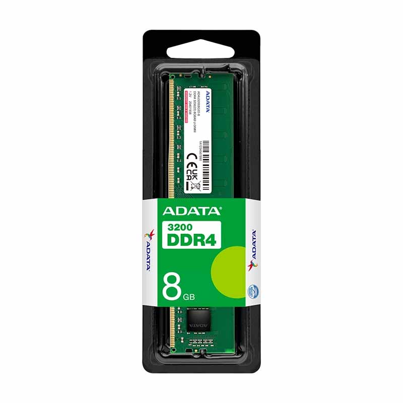 رم کامپیوتر DDR4 تک کاناله 3200 مگاهرتز CL22 ای دیتا مدل Premier PC4-25600 ظرفیت 8 گیگابایت رم کامپیوتر DDR4 تک کاناله 3200 مگاهرتز CL22 ای دیتا مدل Premier PC4-25600 ظرفیت 8 گیگابایت