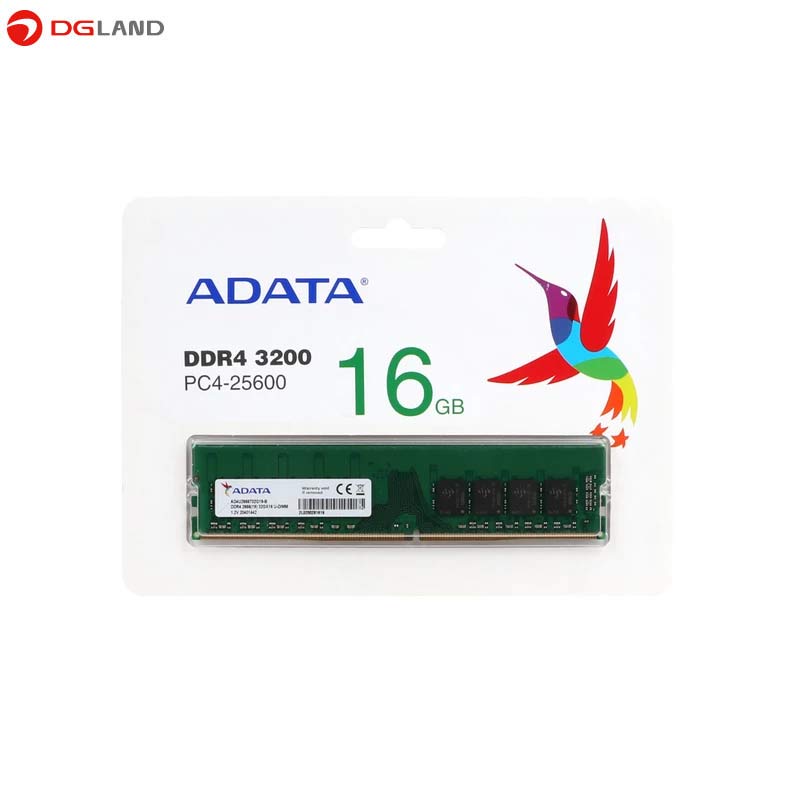 رم کامپیوتر DDR4 تک کاناله 3200 مگاهرتز CL22 ای دیتا مدل Premier PC4-25600 ظرفیت 16 گیگابایت رم کامپیوتر DDR4 تک کاناله 3200 مگاهرتز CL22 ای دیتا مدل Premier PC4-25600 ظرفیت 16 گیگابایت
