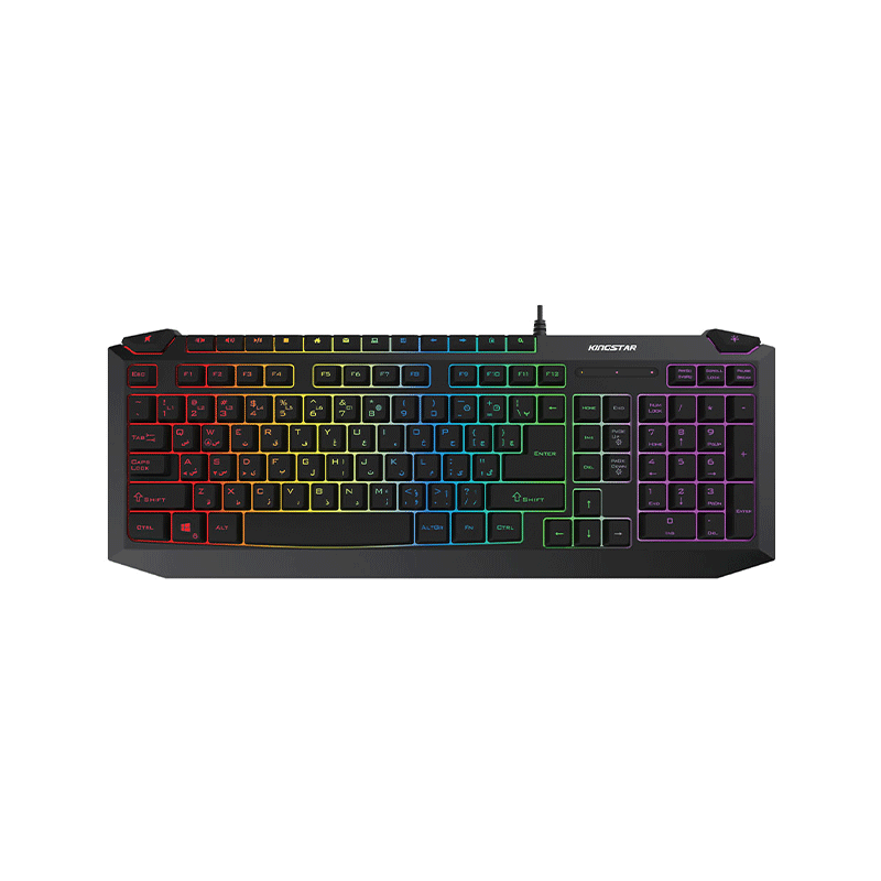 کیبورد کینگ استار مدل KB165G مخصوص بازی کیبورد کینگ استار مدل KB165G مخصوص بازی
