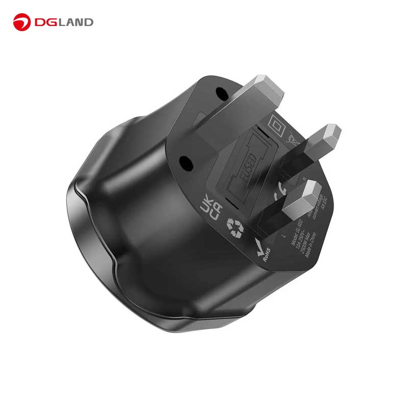 مبدل برق 3 به 3 گرین لاین مدل GNUVEUPLG2 2 Conversion Plug مبدل برق 3 به 3 گرین لاین مدل GNUVEUPLG2 2 Conversion Plug