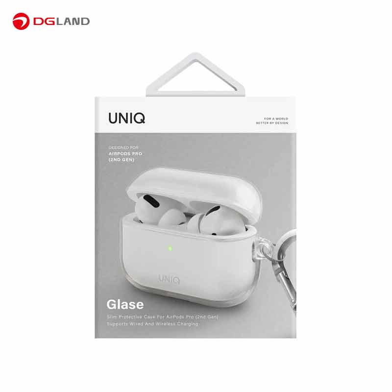 کاور یونیک مدل Glase Hang مناسب برای Airpods Pro 2 کاور یونیک مدل Glase Hang مناسب برای Airpods Pro 2
