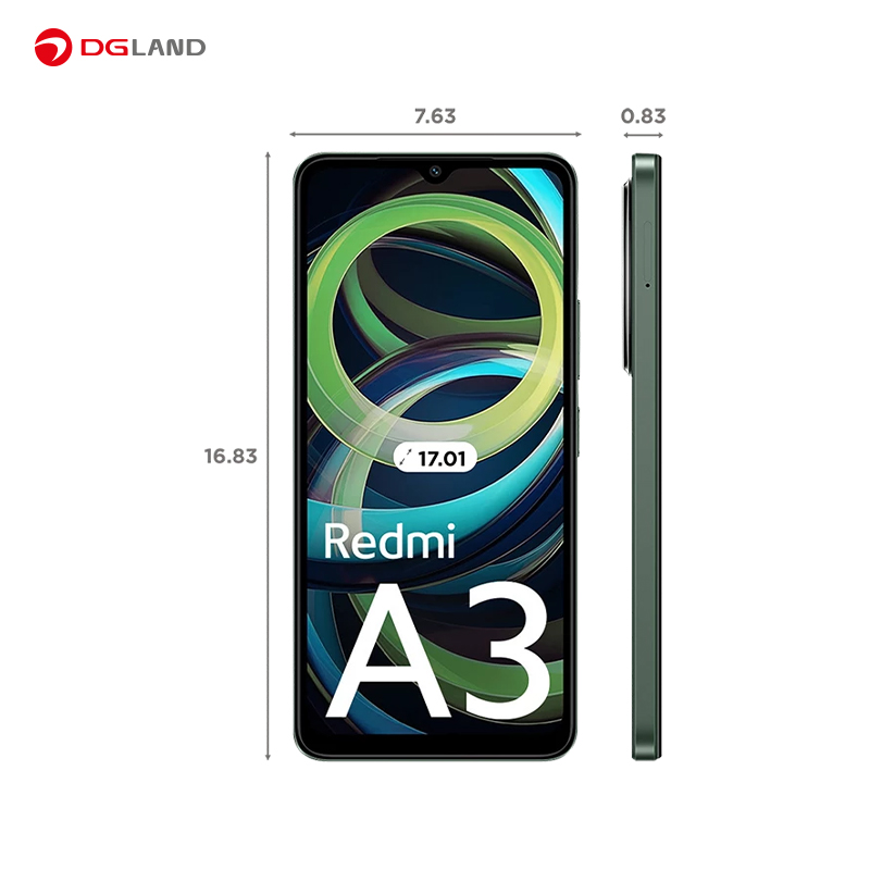 گوشی موبایل شیائومی مدل Xiaomi Redmi A3 4G دو سیمکارت با ظرفیت 128 گیگابایت و رم 4 گیگابایت-گلوبال گوشی موبایل شیائومی مدل Xiaomi Redmi A3 4G دو سیمکارت با ظرفیت 128 گیگابایت و رم 4 گیگابایت-گلوبال