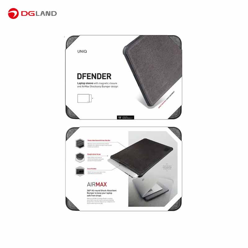 کیف لپ تاپ یونیک مدل Dfender مناسب MacBook 15 and 16 inch کیف لپ تاپ یونیک مدل Dfender مناسب MacBook 15 and 16 inch
