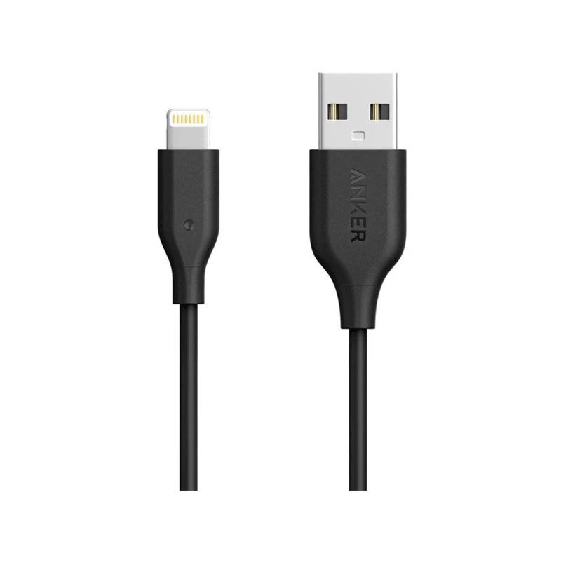 کابل شارژ لایتنینگ به یو اس بی انکر مدل PowerLine III A8812H11 طول 90 سانتی متر کابل شارژ لایتنینگ به یو اس بی انکر مدل PowerLine III A8812H11 طول 90 سانتی متر