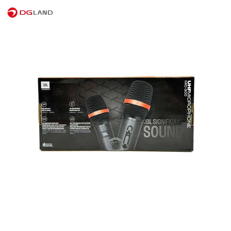 ست میکروفن بی سیم جی بی ال مدل UHF MIC-300 ست میکروفن بی سیم جی بی ال مدل UHF MIC-300