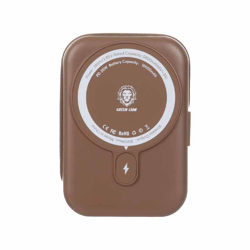 پاور بانک 20W گرین لاین مدل GNMPB10KTCCGD ظرفیت 10000 میلی آمپر ساعت پاور بانک 20W گرین لاین مدل GNMPB10KTCCGD ظرفیت 10000 میلی آمپر ساعت