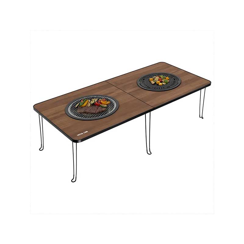 باربیکیو و میز قابلحمل گرین لاین مدل GNFLDBBQ BBQ Camp